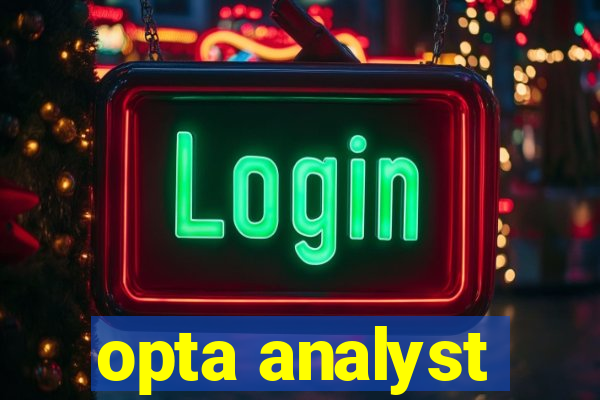 opta analyst