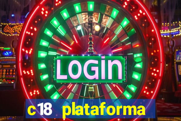 c18 plataforma login entrar