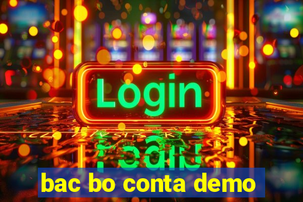 bac bo conta demo