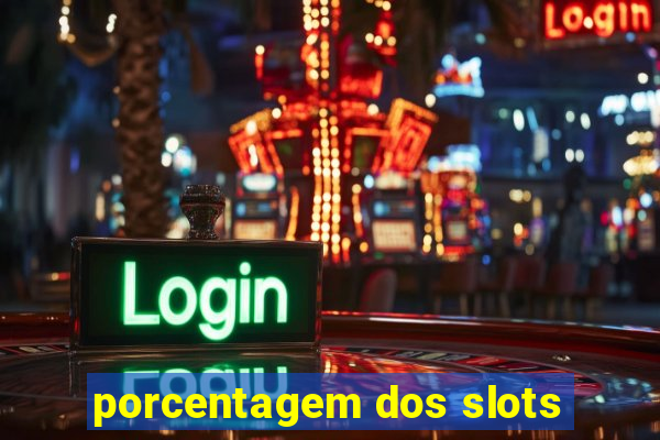 porcentagem dos slots