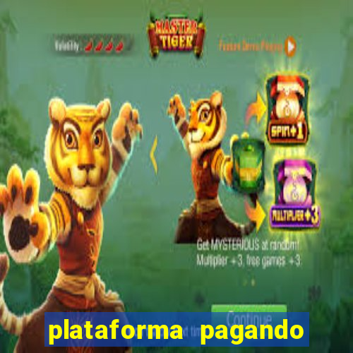 plataforma pagando no cadastro slots