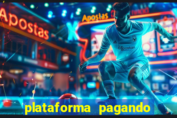 plataforma pagando no cadastro slots