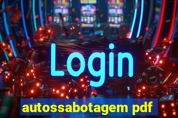 autossabotagem pdf