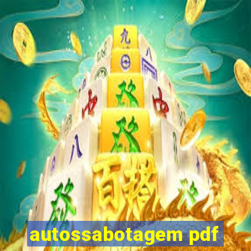 autossabotagem pdf