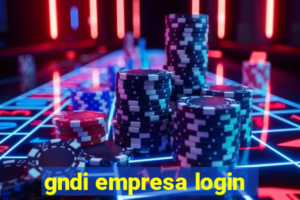 gndi empresa login