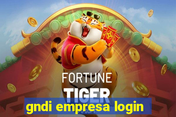 gndi empresa login