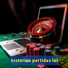 historico partidas lol