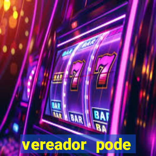 vereador pode patrocinar time de futebol