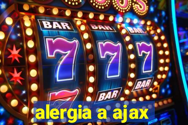 alergia a ajax