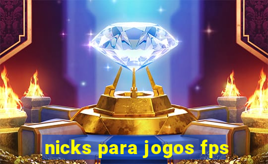 nicks para jogos fps