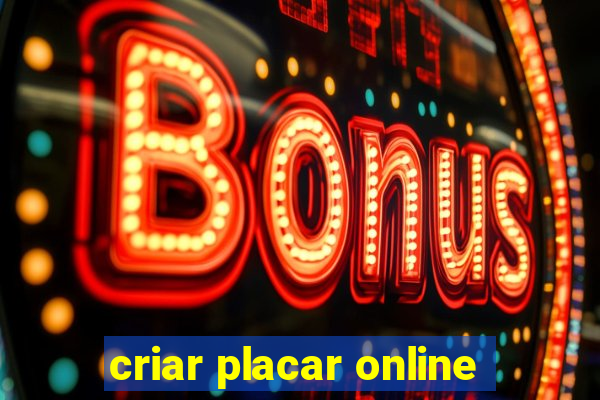 criar placar online