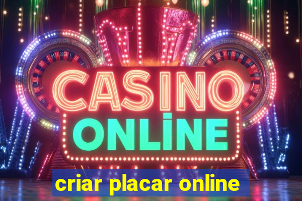 criar placar online