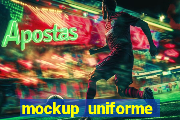 mockup uniforme futebol psd free