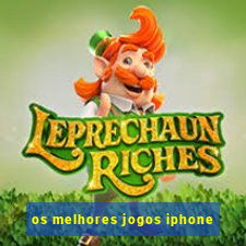 os melhores jogos iphone