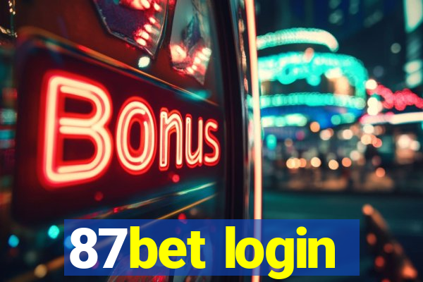 87bet login