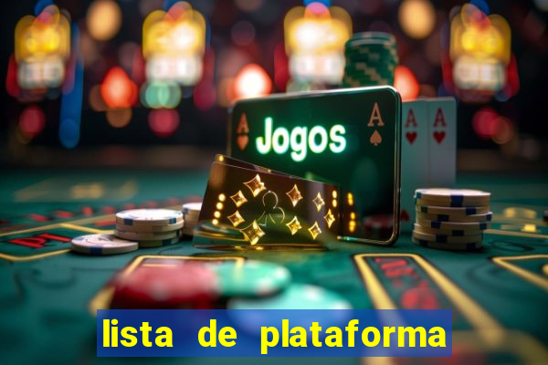 lista de plataforma de jogos