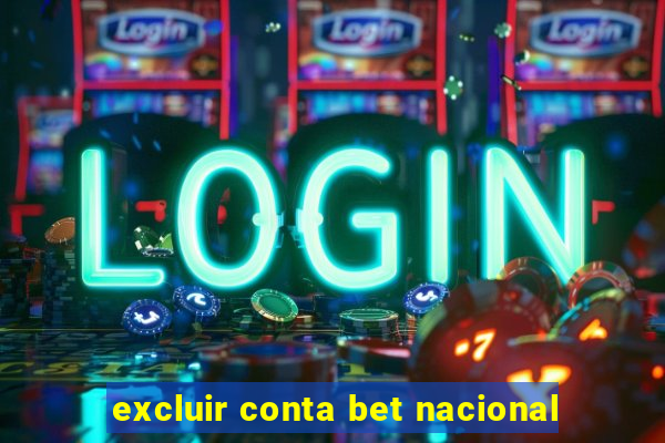 excluir conta bet nacional