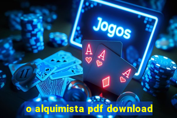 o alquimista pdf download