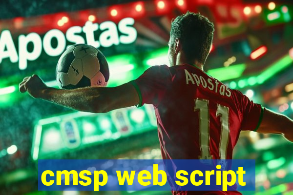 cmsp web script