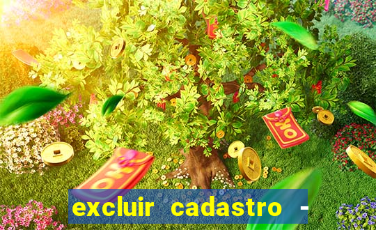 excluir cadastro - casas bahia