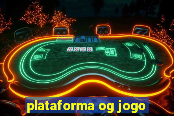 plataforma og jogo