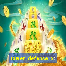 tower defense x: beta codes