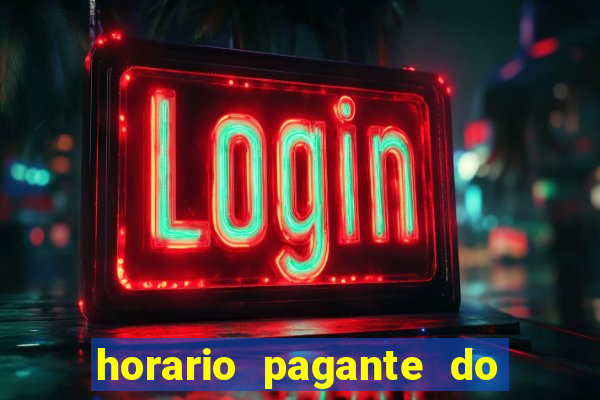 horario pagante do coelho fortune