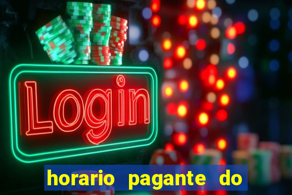 horario pagante do coelho fortune