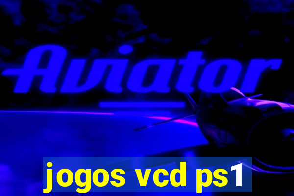 jogos vcd ps1