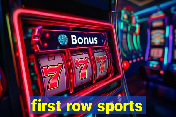 first row sports