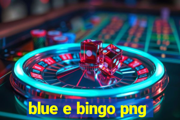 blue e bingo png