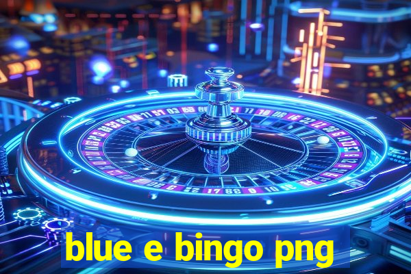 blue e bingo png