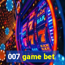 007 game bet