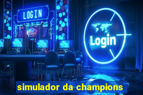 simulador da champions