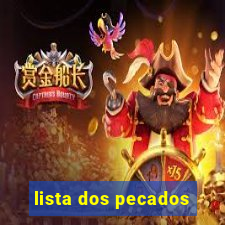 lista dos pecados