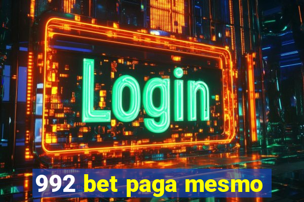 992 bet paga mesmo