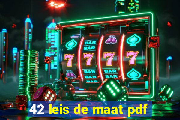 42 leis de maat pdf