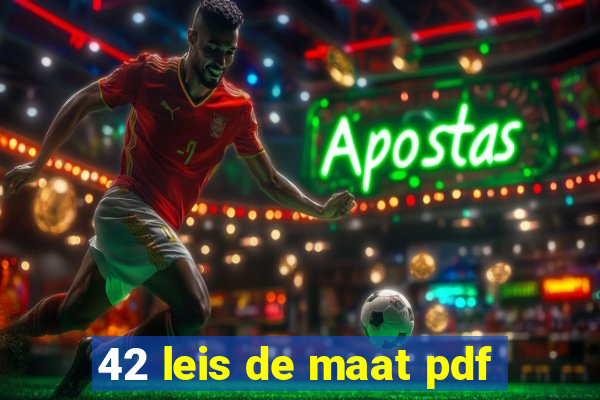 42 leis de maat pdf