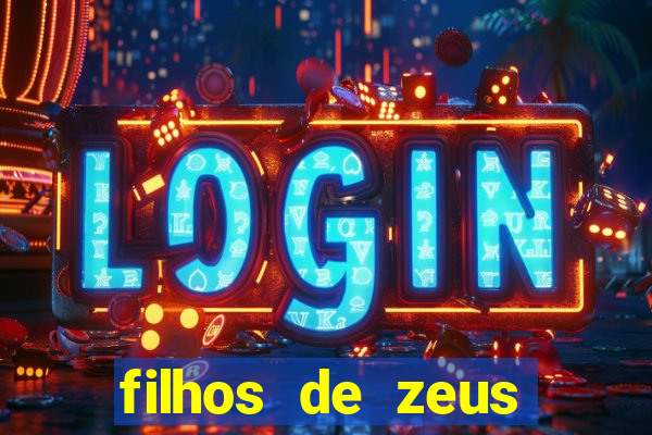 filhos de zeus mitologia grega