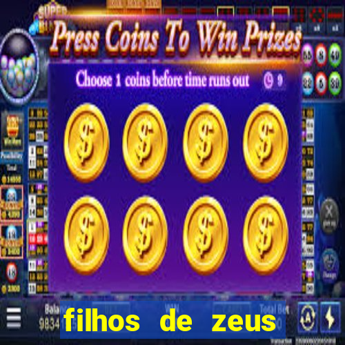 filhos de zeus mitologia grega