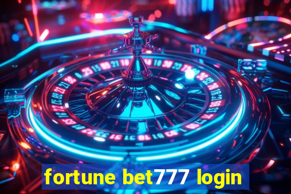 fortune bet777 login