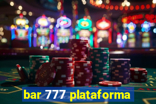 bar 777 plataforma