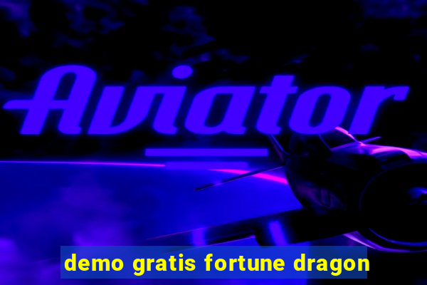 demo gratis fortune dragon