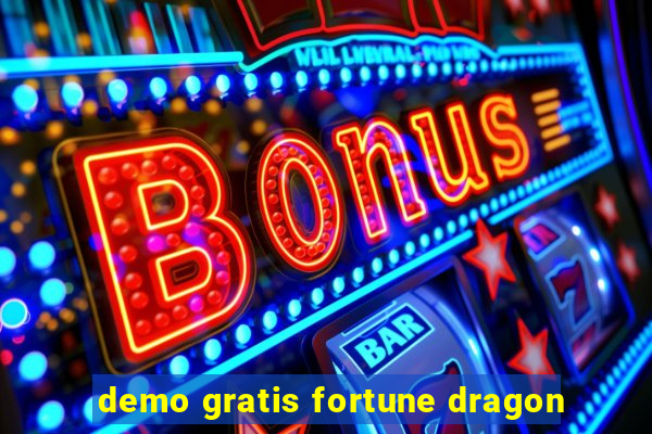 demo gratis fortune dragon