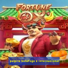 palpite botafogo x internacional