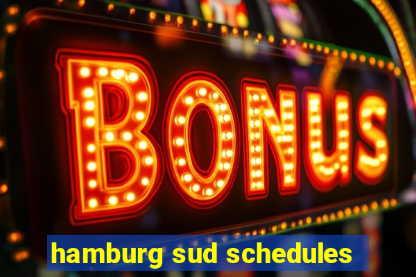 hamburg sud schedules