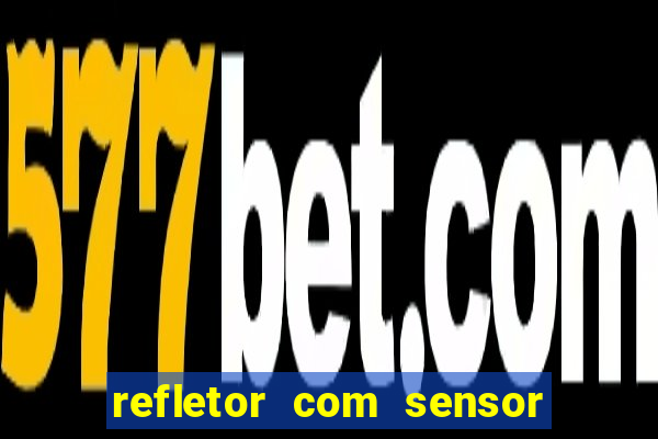 refletor com sensor noturno como instalar