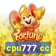 cpu777 cc