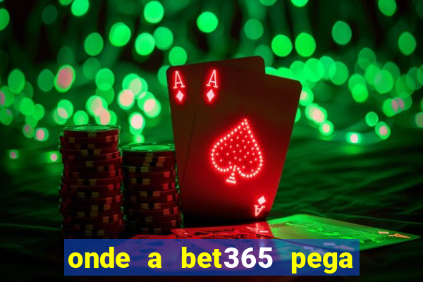 onde a bet365 pega as estatisticas