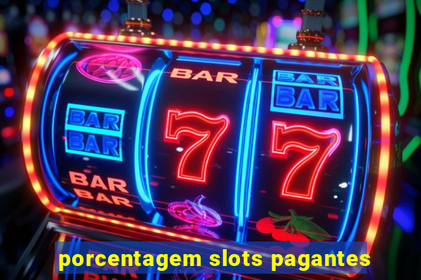 porcentagem slots pagantes